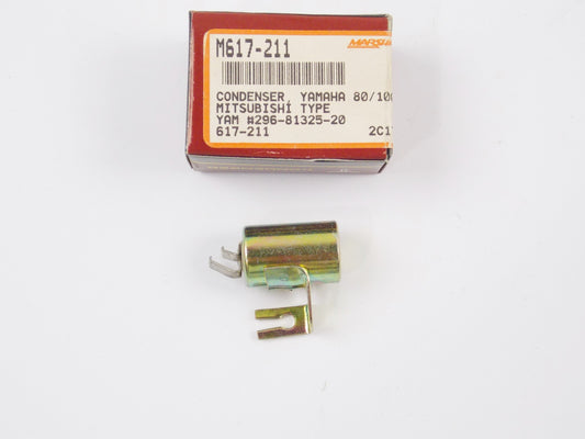 DAIICHI YAMAHA XS 750 XS750 XS750D XS750 W1780 CONDENSER M617-211 296-81325-20 - MotoRaider