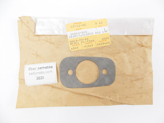 OEM KAWASAKI 1980-1981 KZ440 | 1980-1983 KZ550 GASKET CLUTCH ADJUSTING 14049-004 - MotoRaider