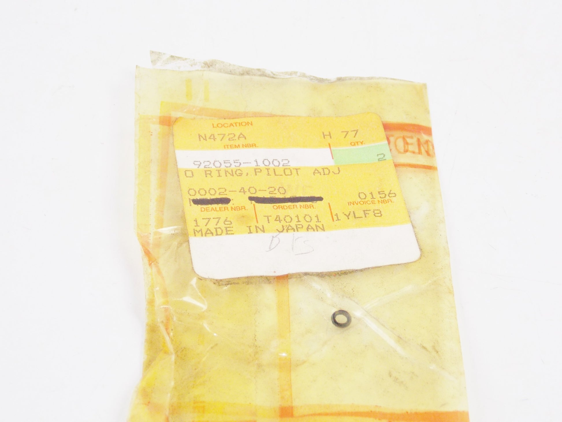 NOS KAWASAKI O RING 1974-2008 KX250/KX252 1987-1988 ZX550 92055-1002 - MotoRaider