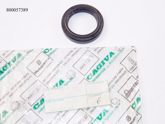 NOS OEM CAGIVA 87-92 COCIS 50 FRECCIA 125 K3 W4-92 FRONT FORK OIL SEAL 800057389 - MotoRaider
