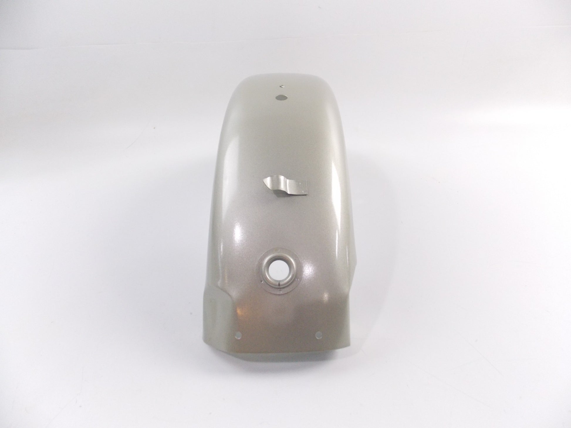 NOS OEM CAGIVA GREY SILVER REAR FENDER METAL 800L31635 - MotoRaider