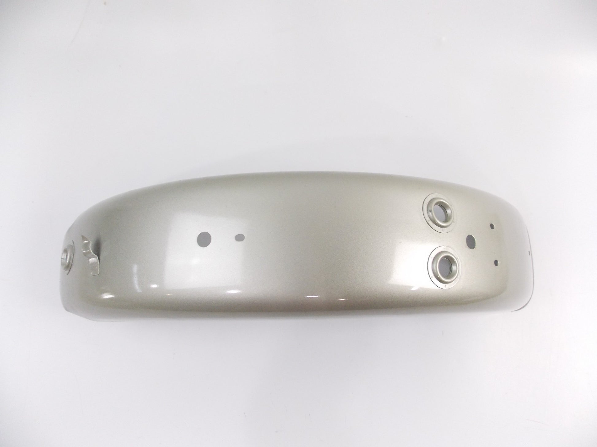 NOS OEM CAGIVA GREY SILVER REAR FENDER METAL 800L31635 - MotoRaider