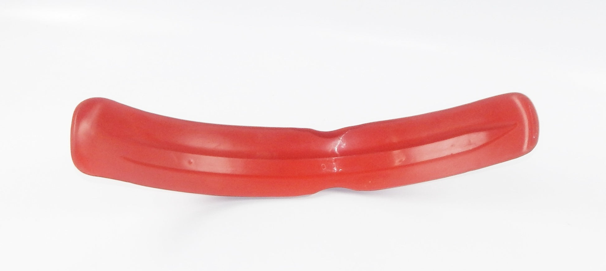 MUD GUARD FRONT FENDER RED PLASTIC L=32.5" FANTIC GILERA CAGIVA MORINI VINTAGE - MotoRaider