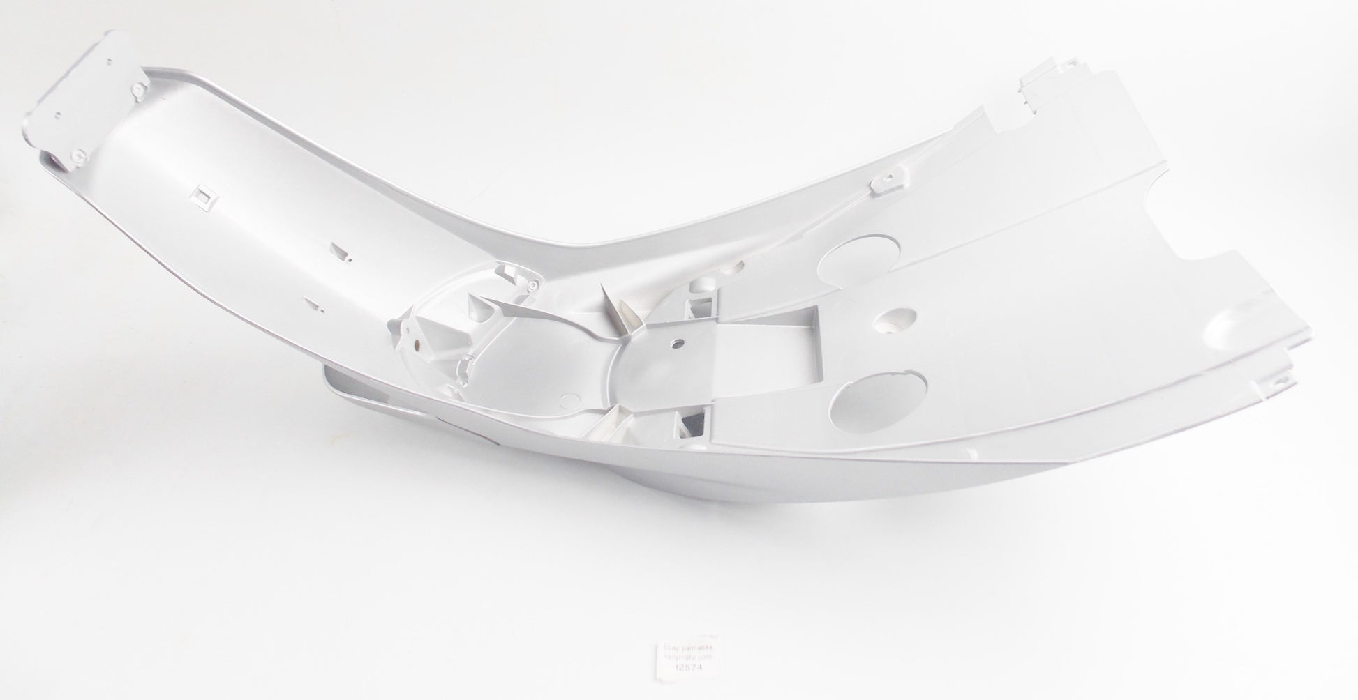 OEM MALAGUTI CIAK 125 REAR FENDER MUDGUARD SILVER GREY 063.243.87 | 06324387 - MotoRaider