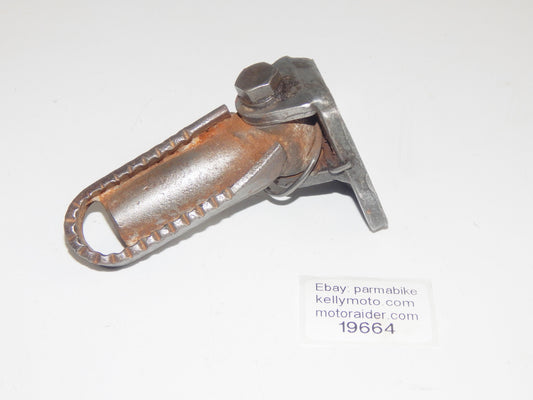1970's VINTAGE MOTORCYCLE LEFT SIDE FOOT PEG STAND PEG MAICO HERCULES DKW - MotoRaider