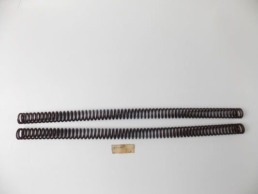 NOS 1982 CAGIVA WMX-250 FRONT FORK SUSPENSION SPRING SET 800036950 - MotoRaider