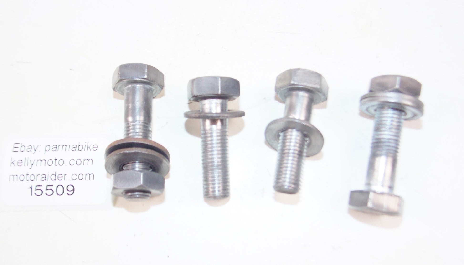 1972  MORINI CORSARO 125 REAR SHOCK ABSORBER BOLTS NUTS HARDWARE MOUNT - MotoRaider
