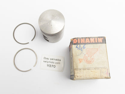NOS DINAMIN PISTON + PIN + RINGS D. 41.6 mm SACHS 48 cc - MotoRaider
