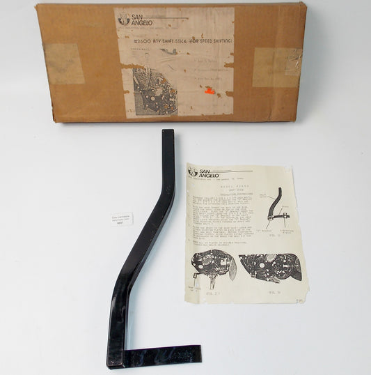 NOS SAN ANGELO BLACK LEVER SPEED SHIFTING ATV SHIFT STICK # 2600 - MotoRaider
