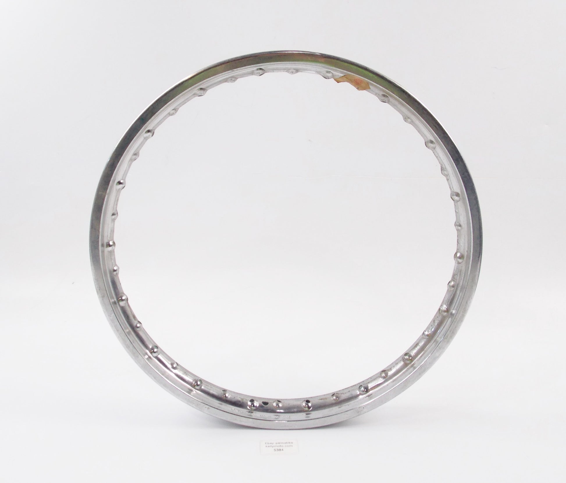 TAKASAGO YAMAHA CHROME STEEL WHEEL RIM 36 SPOKE 140x16 2F 201 SUZUKI KAWASAKI - MotoRaider