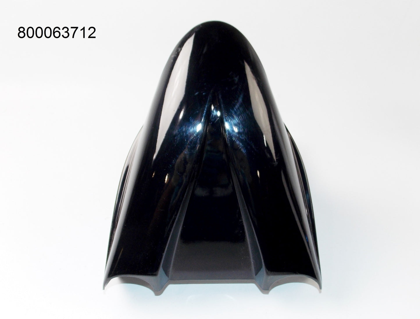 NOS OEM CAGIVA 1989 FRECCIA 125-C12R FRONT MUDGUARD BLACK 800063712 - MotoRaider