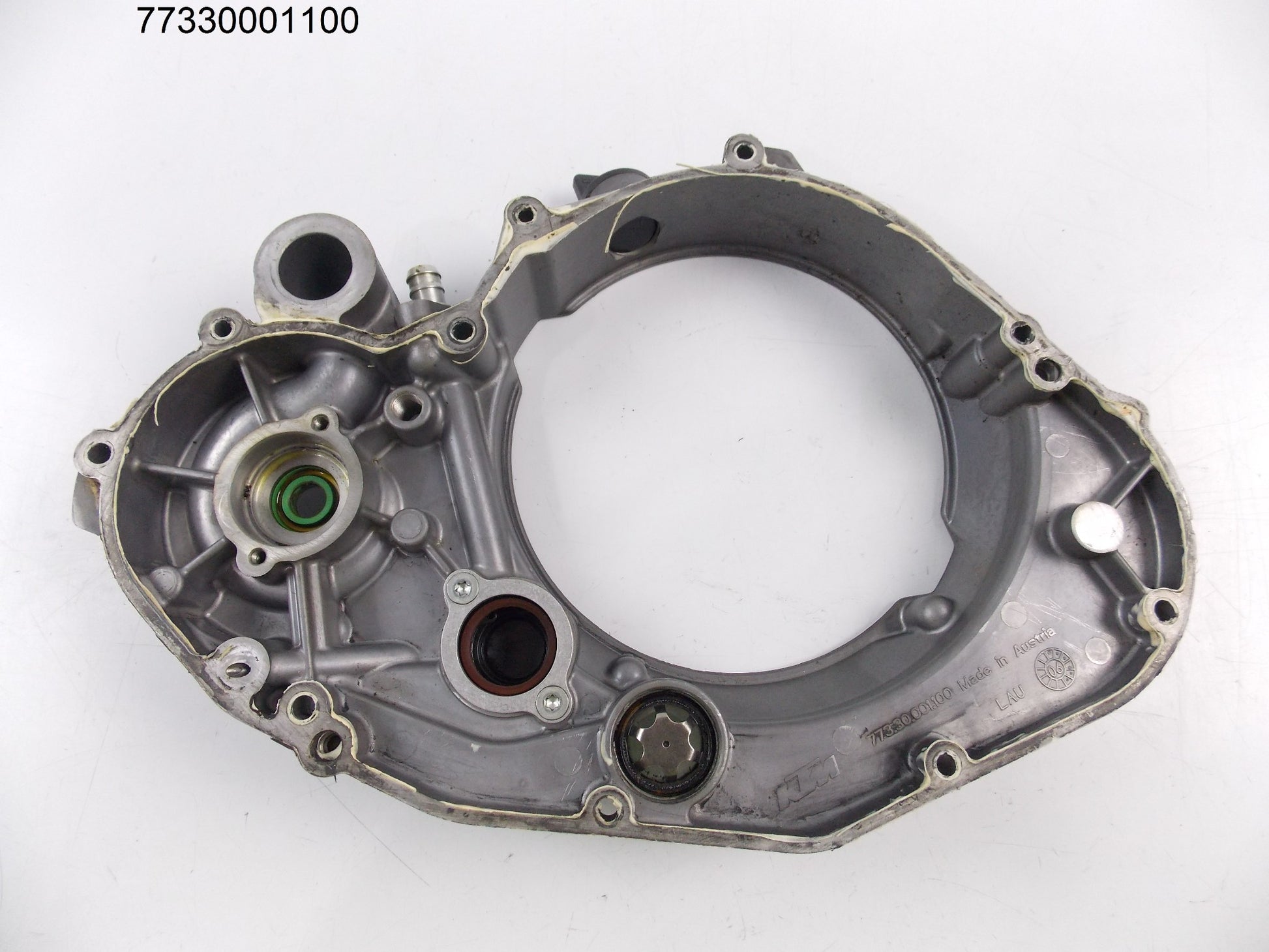 KTM 2007-08 450 SX-F/450 SXS-F 2008 450 SMR MOTOR CLUTCH COVER CASE 77330001100 - MotoRaider