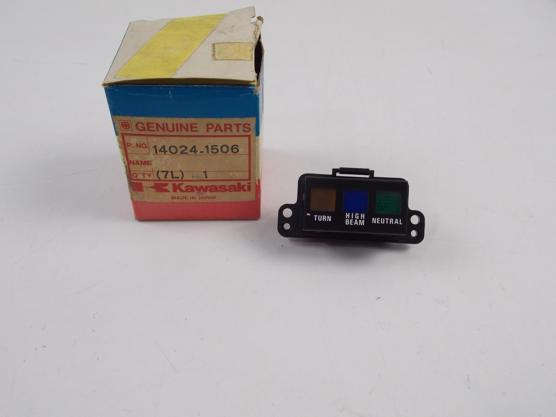 NOS OEM KAWASAKI 1987-1999 PILOT BOX COVER VN1500 VULCUN 88   14024-1506 - MotoRaider