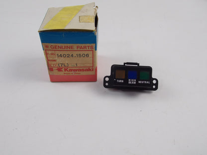 NOS OEM KAWASAKI 1987-1999 PILOT BOX COVER VN1500 VULCUN 88   14024-1506 - MotoRaider