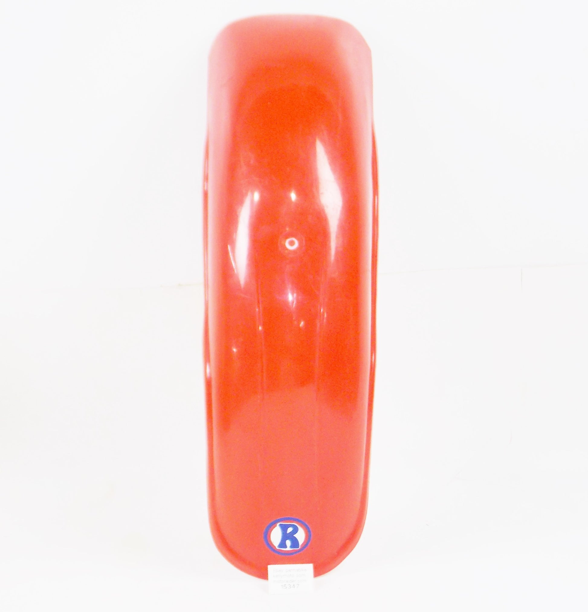 VINTAGE RED MOTOCROSS REAR FENDER L=22" W=7" MROBERT MUD GUARD BETA VILLA GILERA - MotoRaider