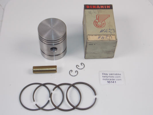 NOS DINAMIN MOTORCYCLES PISTON 47.3 MM+RINGS+PIN 12MM+CIRCLIP MV 83 4T #16141 - MotoRaider