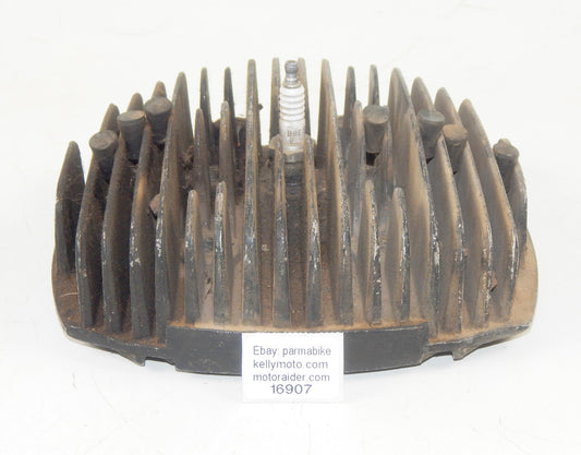 1970'S HUSQVARNA ENGINE MOTOR CYLINDER HEAD APPROX BORE 80MM - MotoRaider