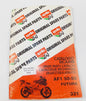 1992 APRILIA AF1 50 FUTURA CHASSIS MOTOR SPARE PARTS CATALOG MANUAL BOOK 321 - MotoRaider