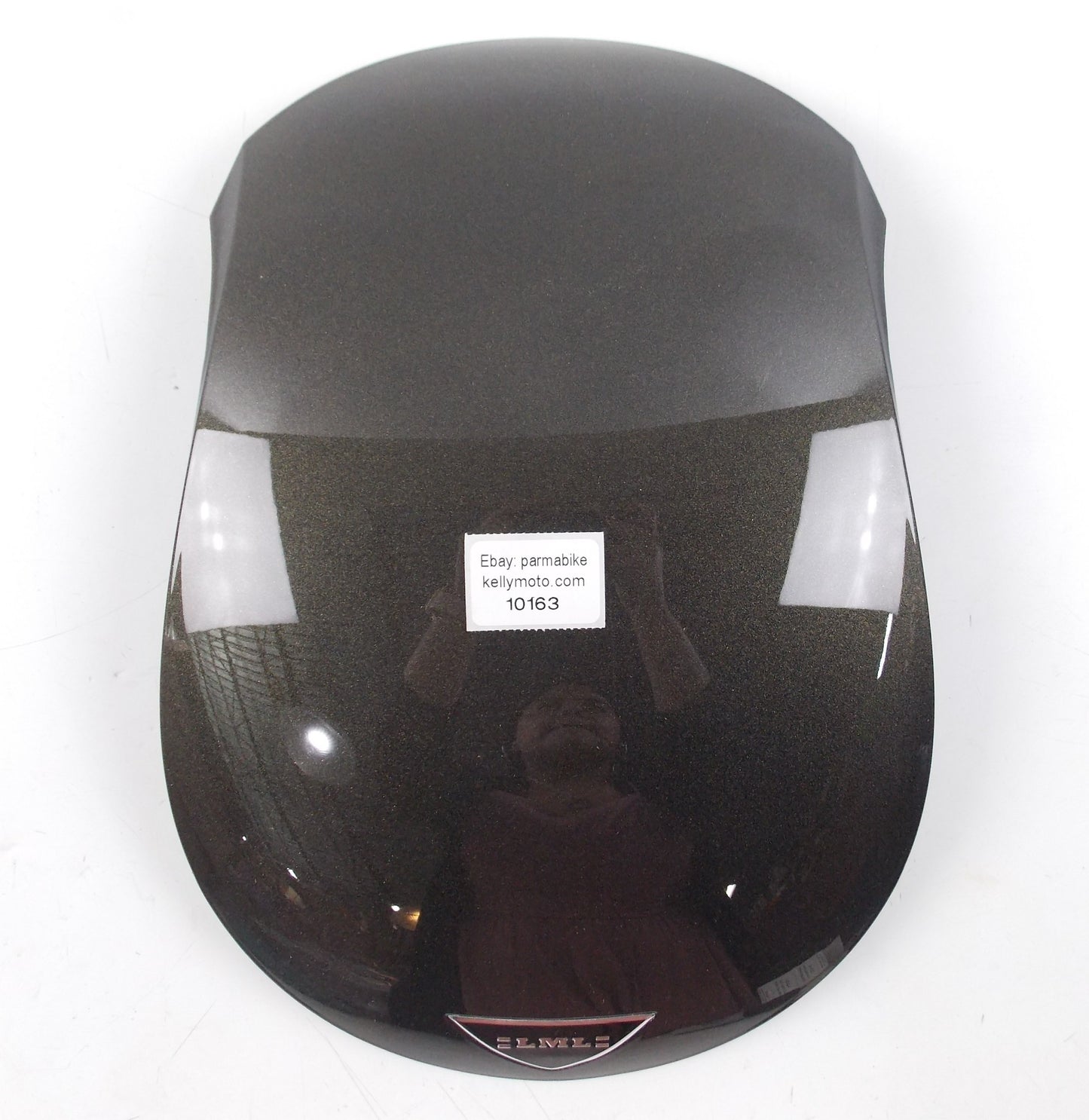 LUGGAGE TOP CASE FUSION-V28 PLATE COVER BLACK GOLD OLIVE 4T LML PU7760 VESPA - MotoRaider