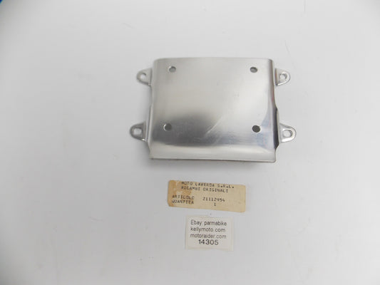 OEM LAVERDA ALUMINUM PLATE SUPPORT COVER 21112954 | 21 112 954 - MotoRaider
