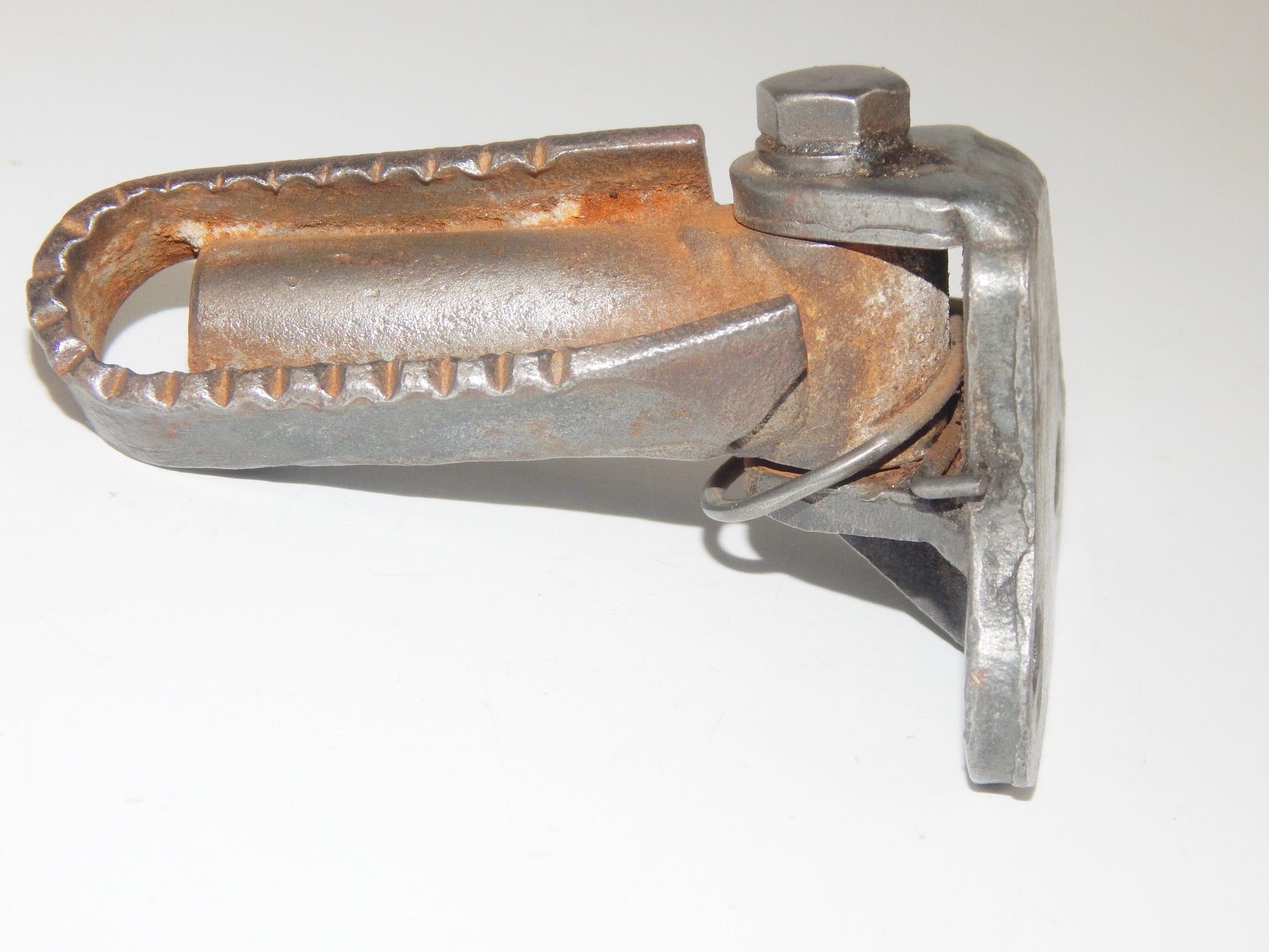 1970's VINTAGE MOTORCYCLE LEFT SIDE FOOT PEG STAND PEG MAICO HERCULES DKW - MotoRaider