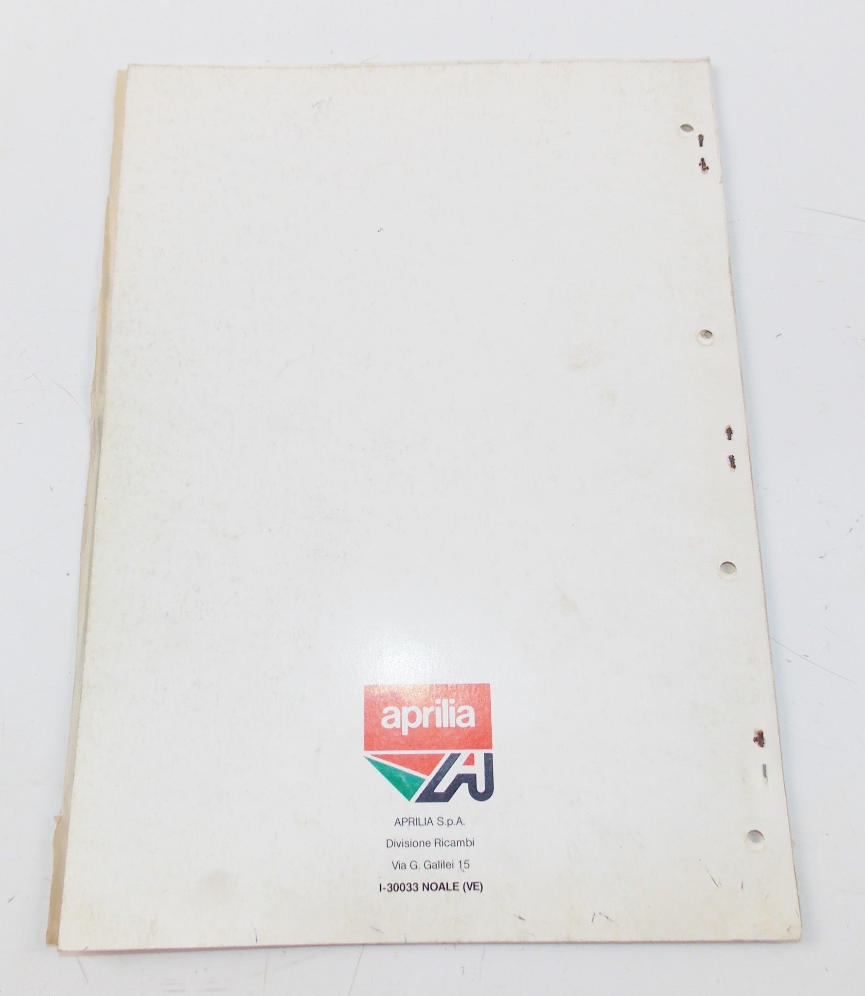 '91 APRILIA PEGASO 650 MOTOR 655 E ROTAX ENDURO SPARE PARTS CATALOG MANUAL BOOK - MotoRaider