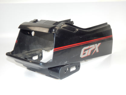 1986 KAWASAKI GPX 750 CHASSIS REAR TAIL SECTION FAIRING COWLING BLACK GREY - MotoRaider