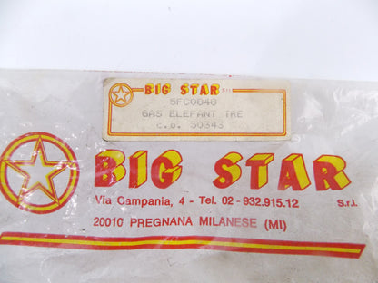 NOS OEM 80'S BIG STAR CAGIVA ELEFANTRE 125 THROTTLE CABLE 800050343 | 5FC0848 - MotoRaider