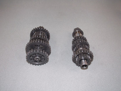 OEM YAMAHA 1976 YZ400 TRANSMISSION GEARBOX MAIN COUNTER SHAFT GEAR MOTOR ENGINE - MotoRaider