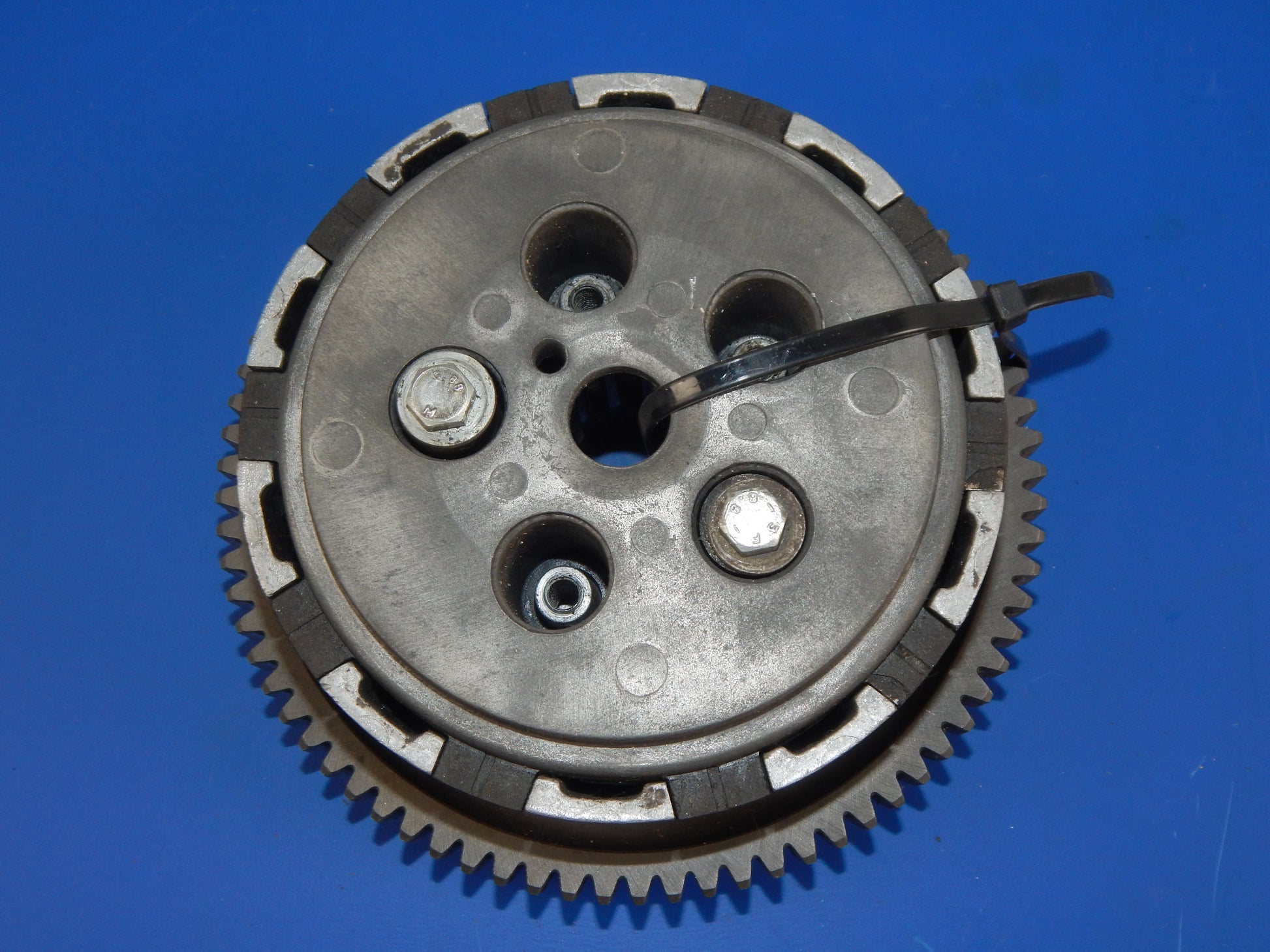1980's HUSQVARNA MOTOR ENGINE CLUTCH DISC PLATE  BASKET SPRING VINTAGE - MotoRaider
