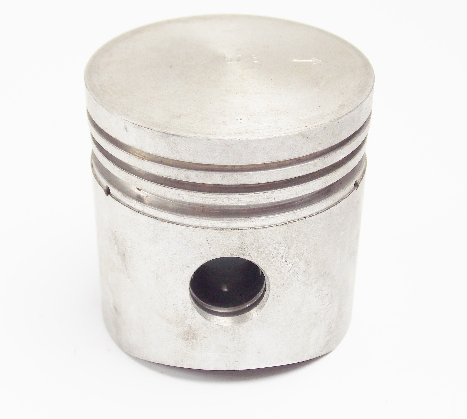 NOS ASSO WERKE 3246 PISTON + RINGS DIAMETER 57.6 mm GILERA - MotoRaider