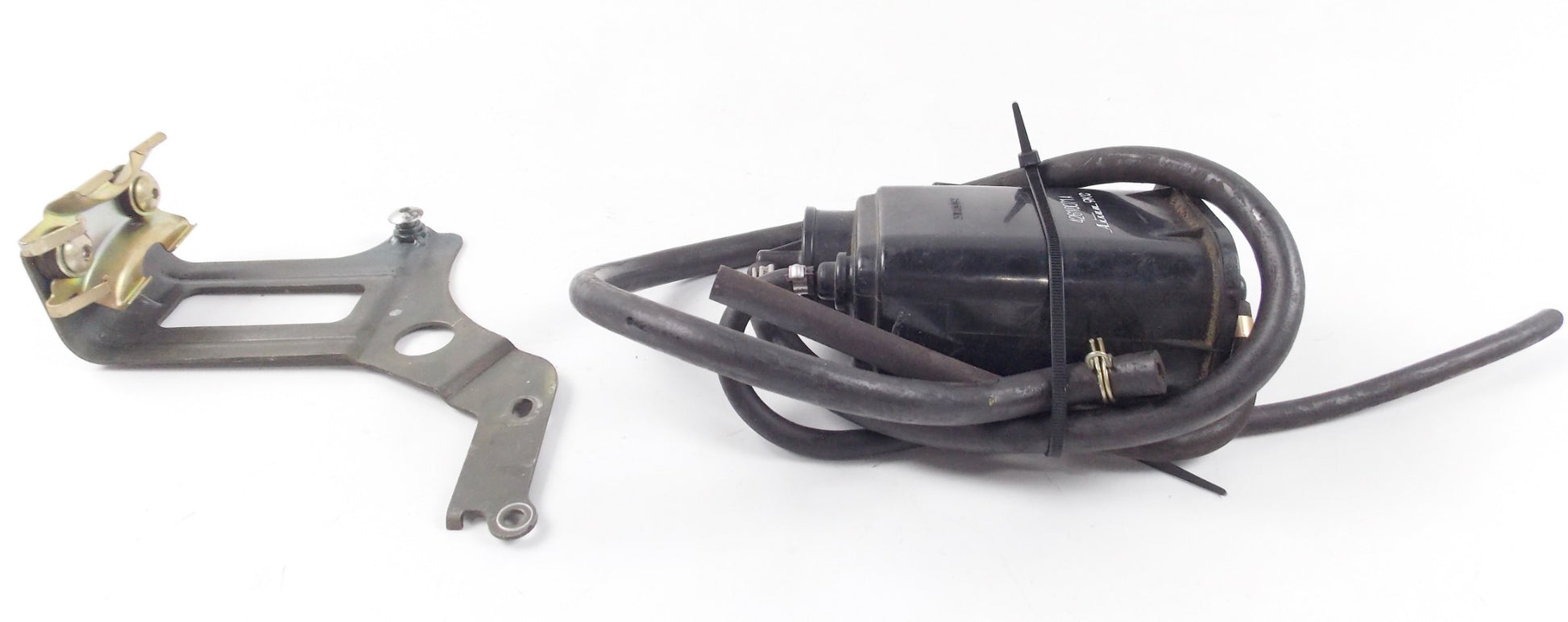 OEM 1998 DUCATI 750 CANISTER FILTER EMISSION + BRACKET 42610071A - MotoRaider