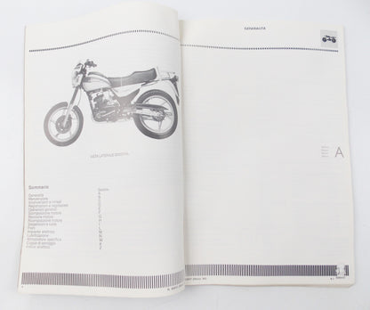 CAGIVA ALETTA ELECTRA 125 WORKSHOP MANUAL REPAIR MAINTENANCE BOOK 49817 - MotoRaider
