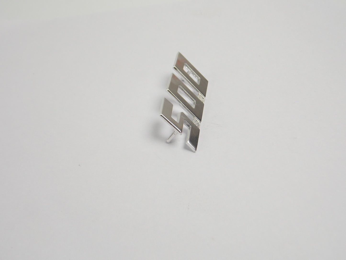 NOS OEM LAVERDA 500 EMBLEM LETTERING FRAME SIDE COVER MARK BADGE 61916244 - MotoRaider