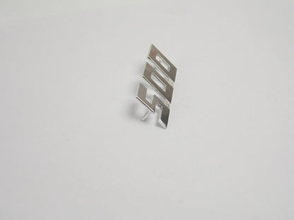 NOS OEM LAVERDA 500 EMBLEM LETTERING FRAME SIDE COVER MARK BADGE 61916244 - MotoRaider