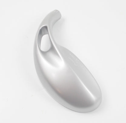 NOS MALAGUTI PHANTOM RIGHT SIDE REAR VIEW MIRROR SILVER GRAY 088.019.88 08801988 - MotoRaider