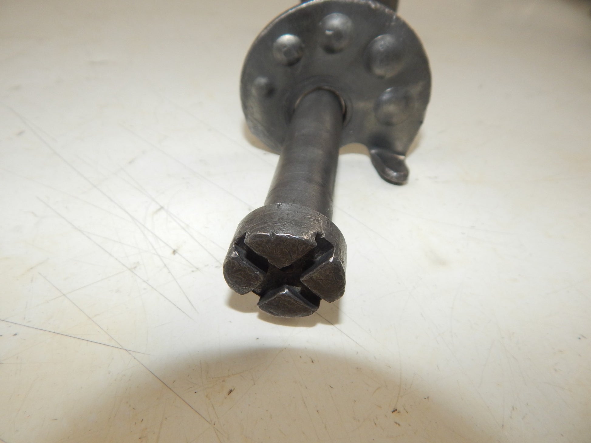 1981 BETA TRAIL 125 REAR WHEEL PIN BOLT AXLE SPACER CHAIN ADJUSTER VINTAGE ITALY - MotoRaider