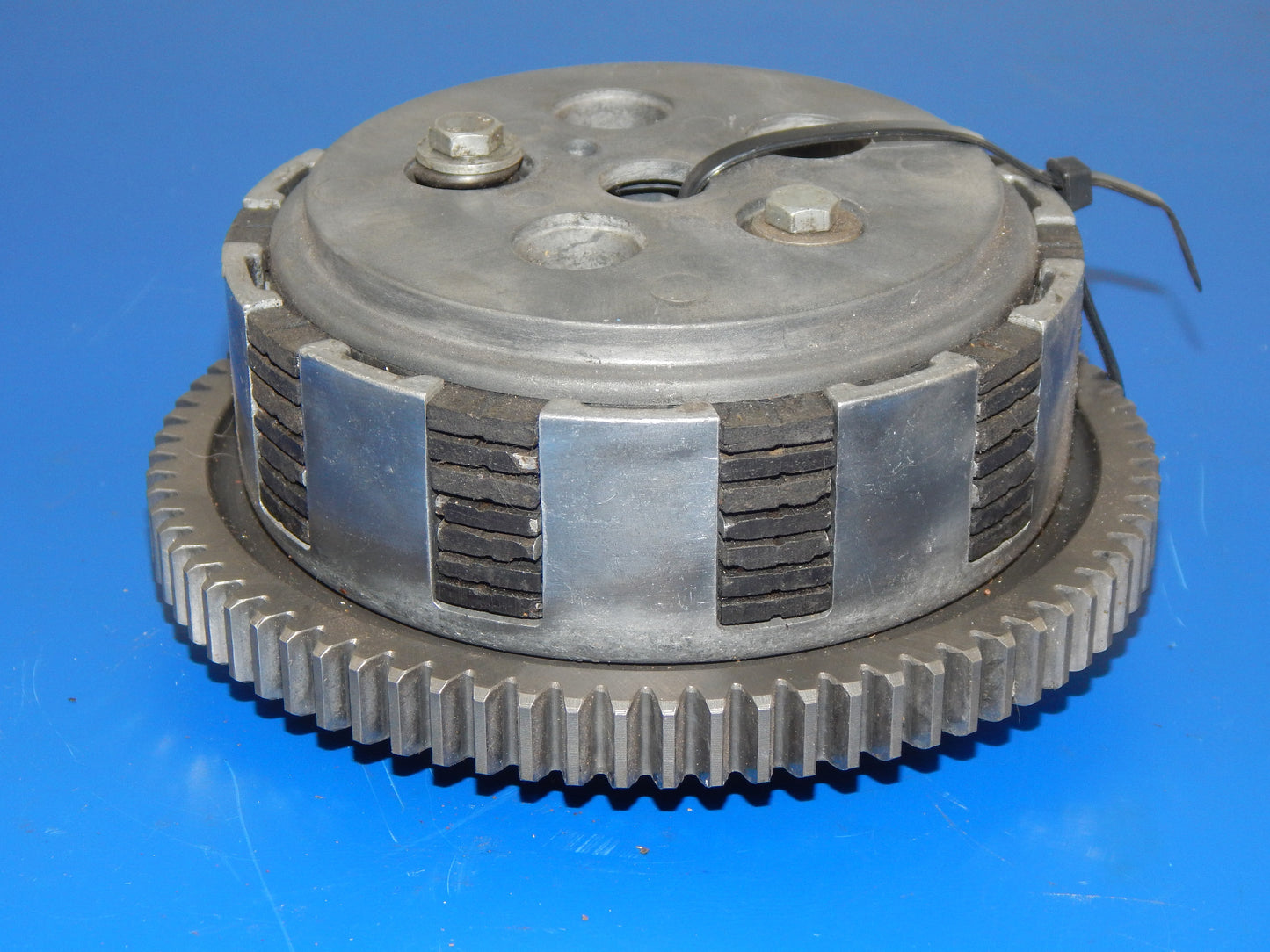 1980's HUSQVARNA MOTOR ENGINE CLUTCH DISC PLATE  BASKET SPRING VINTAGE - MotoRaider