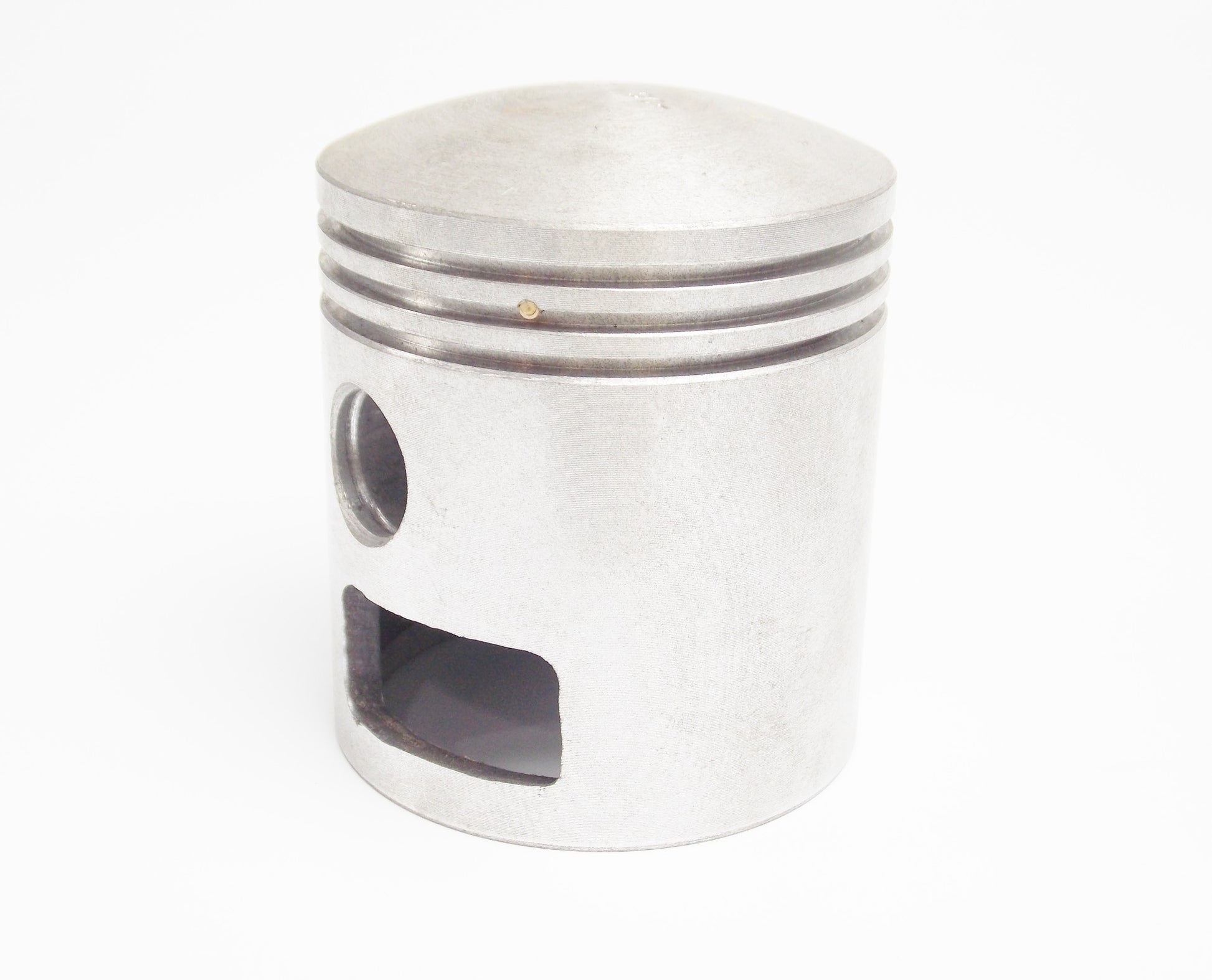 NOS ROTA PISTON + CLIPS DIAMETER 63.6 mm LAMBRETTA 175 cc MOTOR ENGINE - MotoRaider
