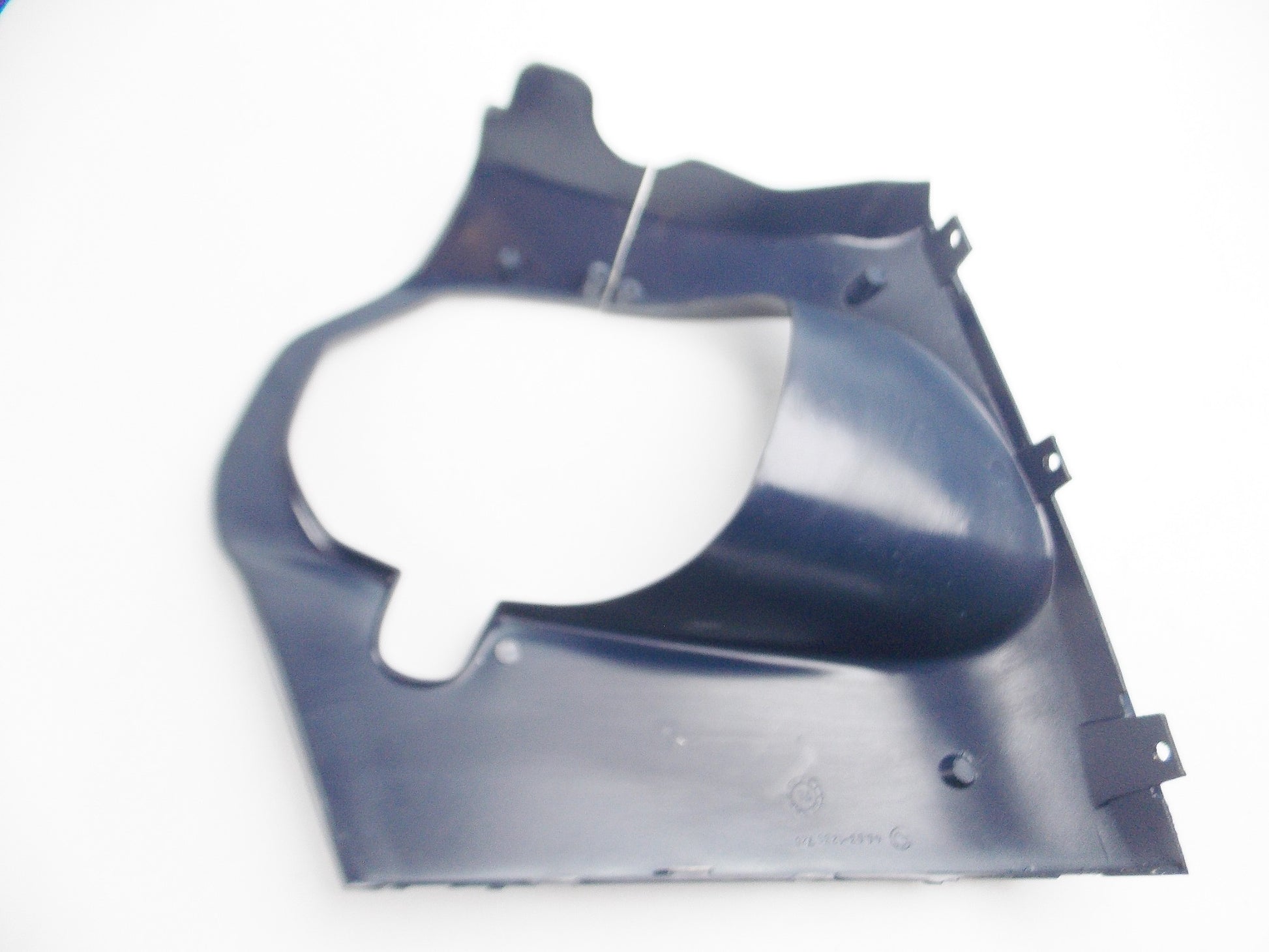 OEM BMW 1977-1984 R100RS ENGINE TRIM FAIRING RIGHT - MOTORSPORT BLUE 46639055087 - MotoRaider