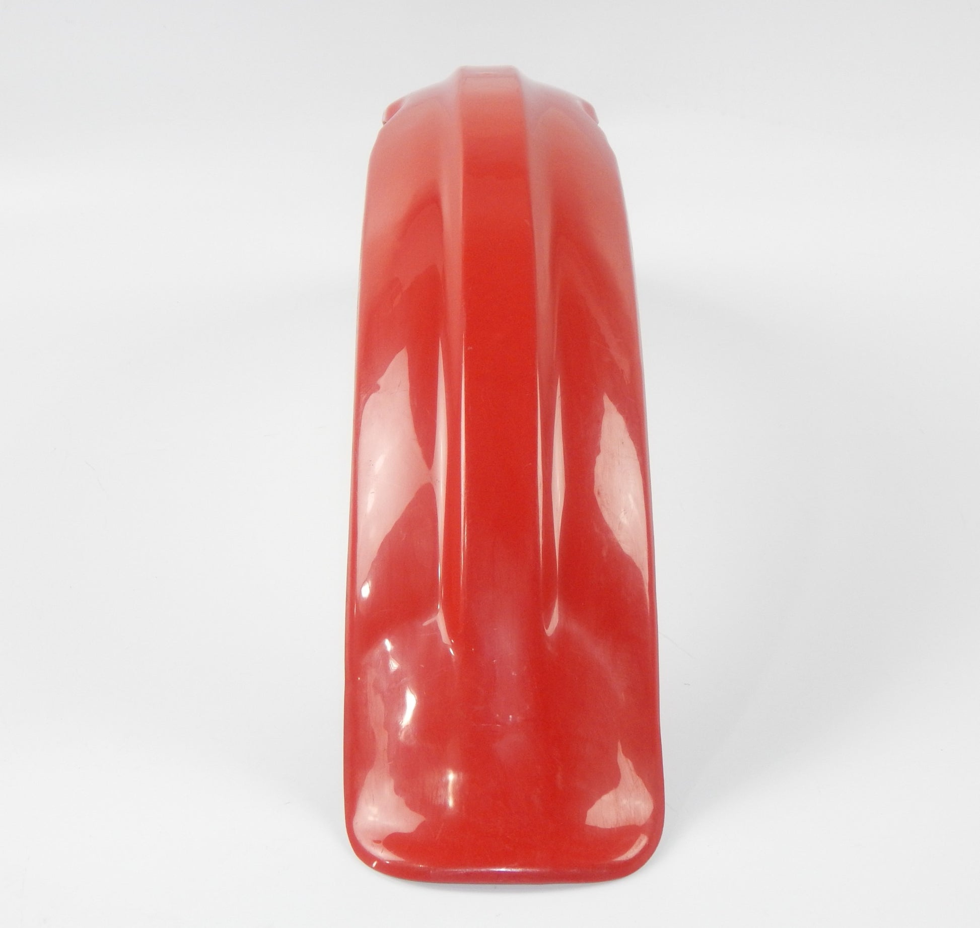 MUD GUARD FRONT FENDER RED PLASTIC L=32.5" FANTIC GILERA CAGIVA MORINI VINTAGE - MotoRaider