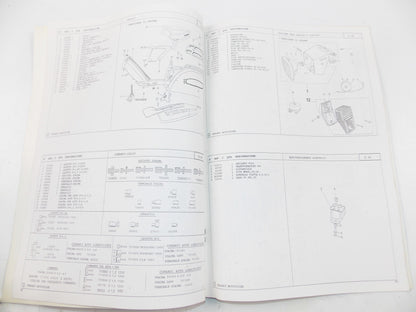 10/1997 PEUGEOT SCOOTER MVLM VOGSM PARTS CATALOG MANUAL BOOK ITALIAN - MotoRaider