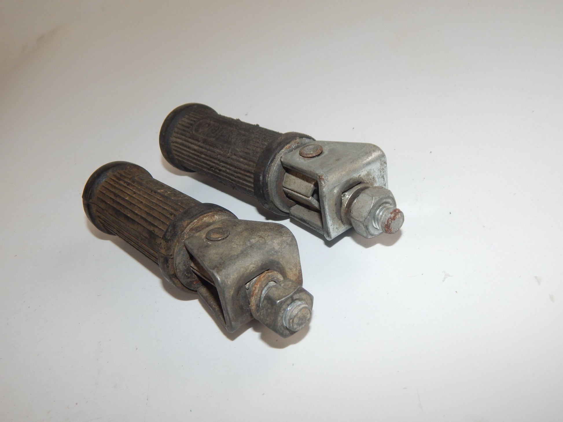 1960's DENFIELD PASSENGER FOOT PEG REAR REST STAY SACHS BMW DKW MOPED - MotoRaider