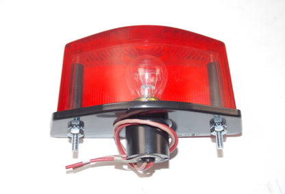 UNIVERSAL ENDURO TAILLIGHT ASSEMBLY CUSTOM 12VOLT M88 | HLM-1 YAMAHA SUZUKI KTM - MotoRaider