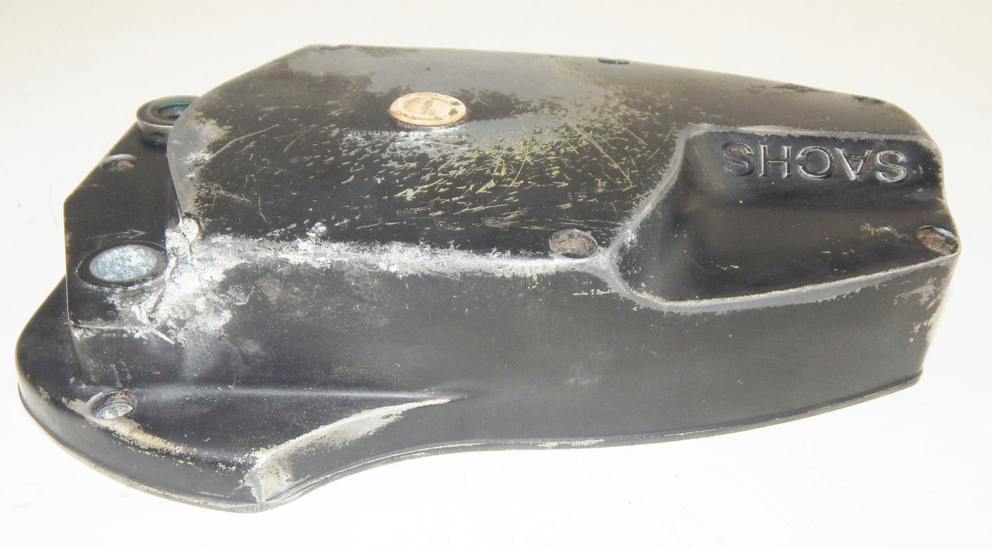 1970-80"s SACHS DKW HERCULES 7 SPEED ENGINE MOTOR CLUTCH SIDE COVER 0611-122-099 - MotoRaider