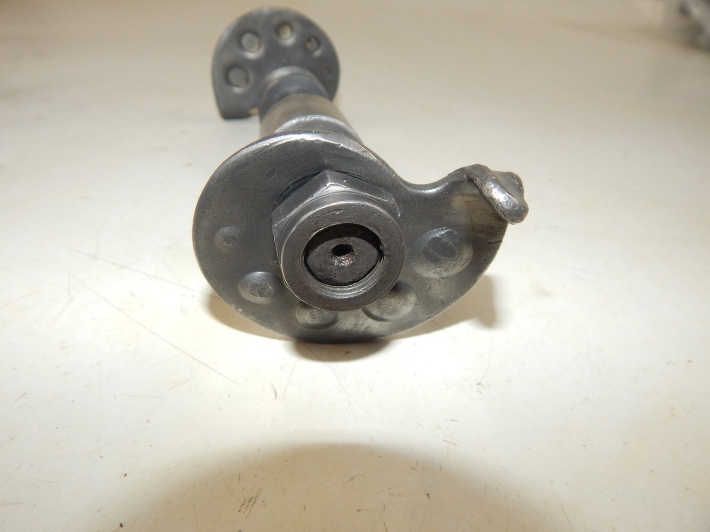 1981 BETA TRAIL 125 REAR WHEEL PIN BOLT AXLE SPACER CHAIN ADJUSTER VINTAGE ITALY - MotoRaider