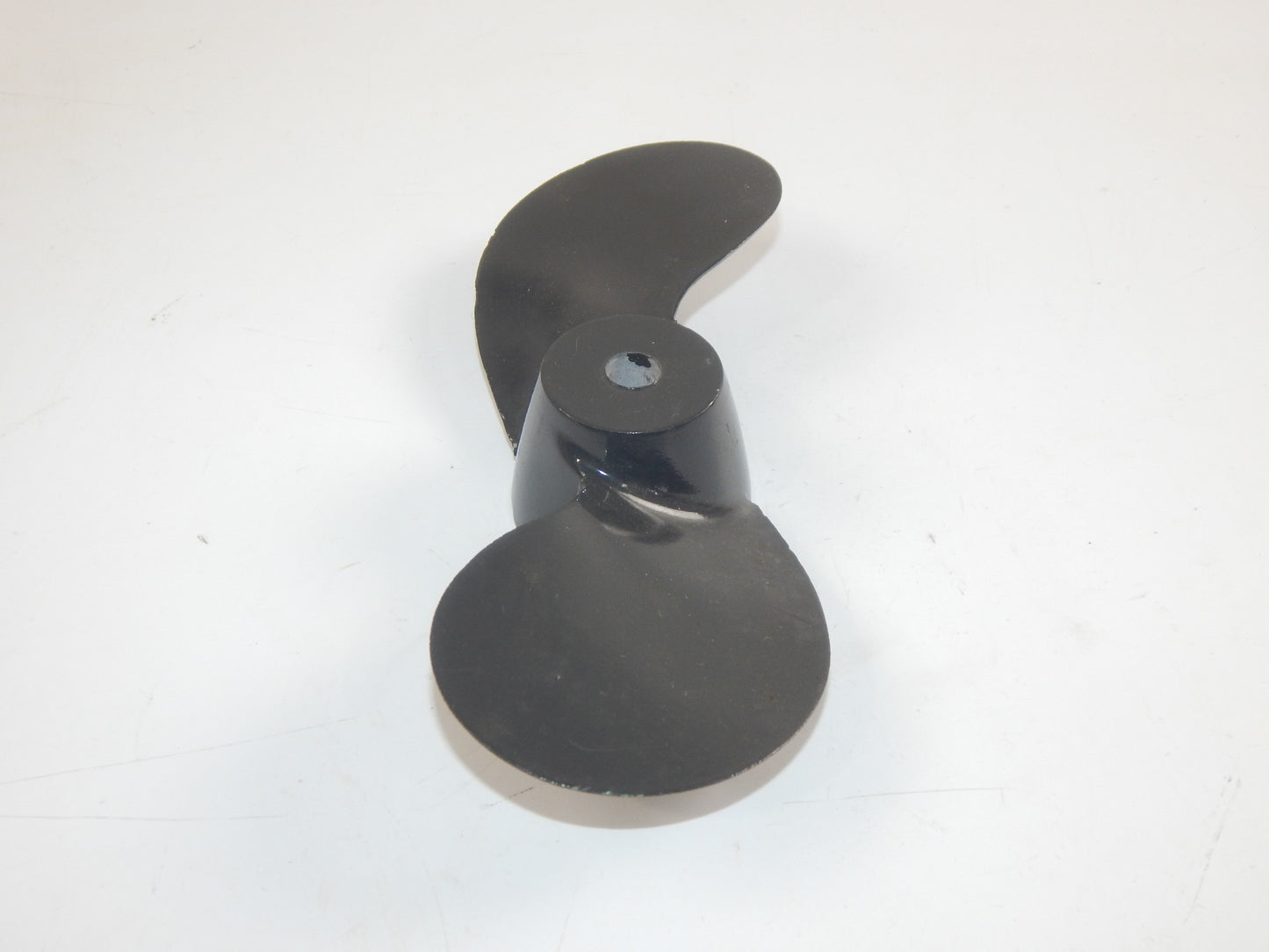 VINTAGE ALLOY PROPELLER 2 BLADE BOAT MOTOR W=8" HOLE D=12 mm DUCATI EVINRUDE - MotoRaider