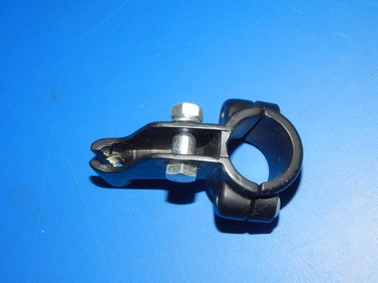 VINTAGE MOTORCYCLE FRONT BRAKE LEVER PERCH BLACK 7/8" 22mm HANDLEBAR - MotoRaider