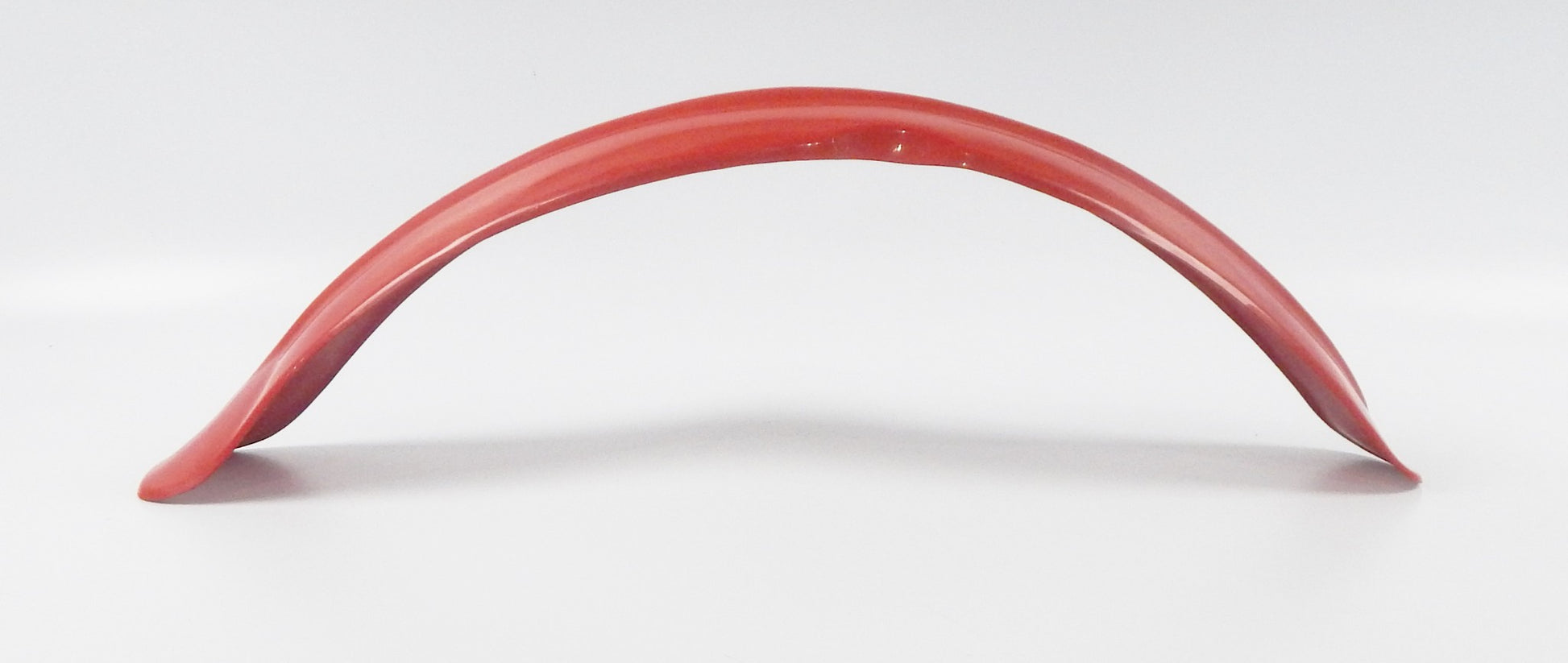 MUD GUARD FRONT FENDER RED PLASTIC L=32.5" FANTIC GILERA CAGIVA MORINI VINTAGE - MotoRaider