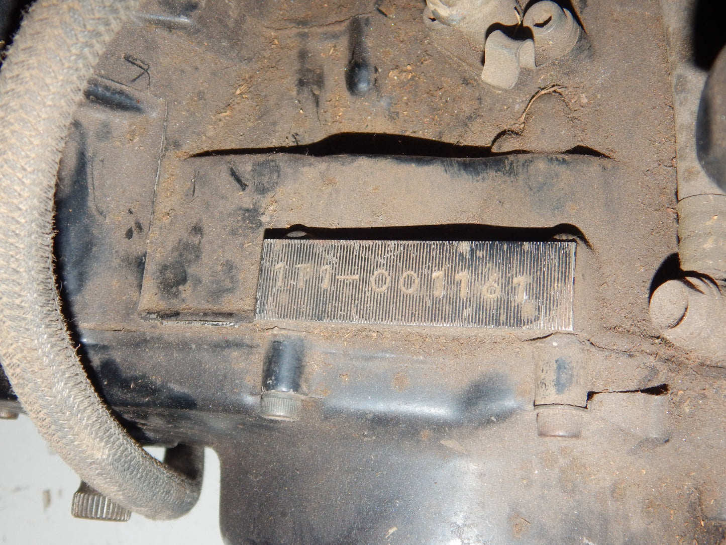 1977 YAMAHA TT500 ENGINE MOTOR 1T1-001161 CRANK CASES CYLINDER HEAD GEARBOX - MotoRaider